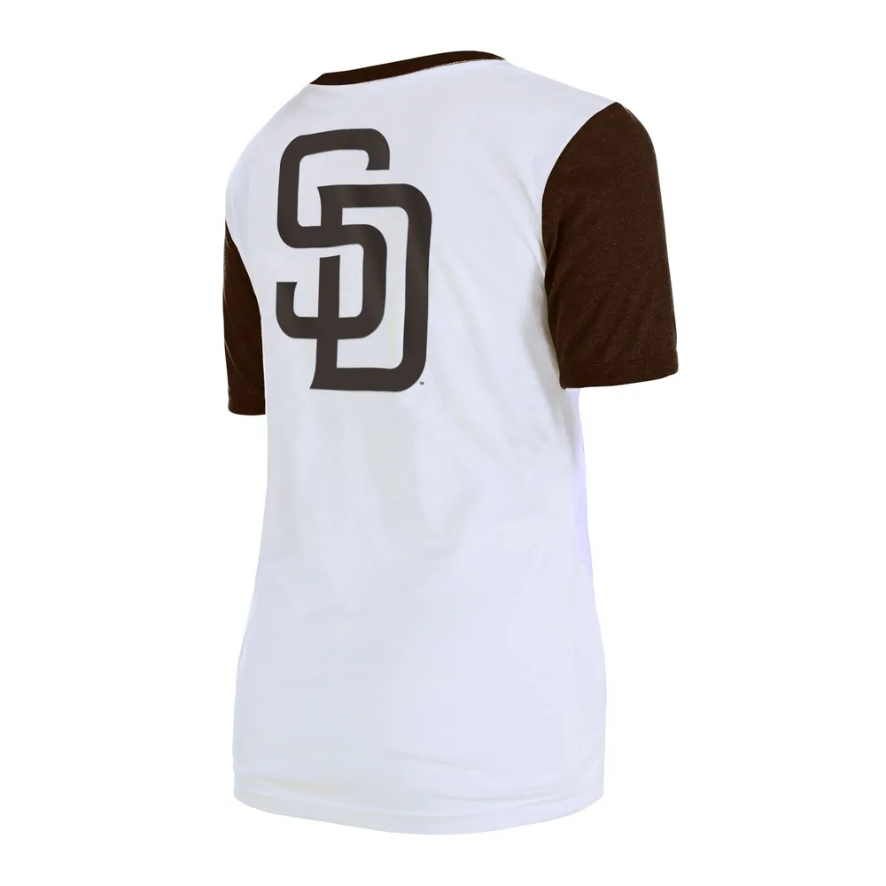 New Era White St. Louis Cardinals Colorblock T-Shirt
