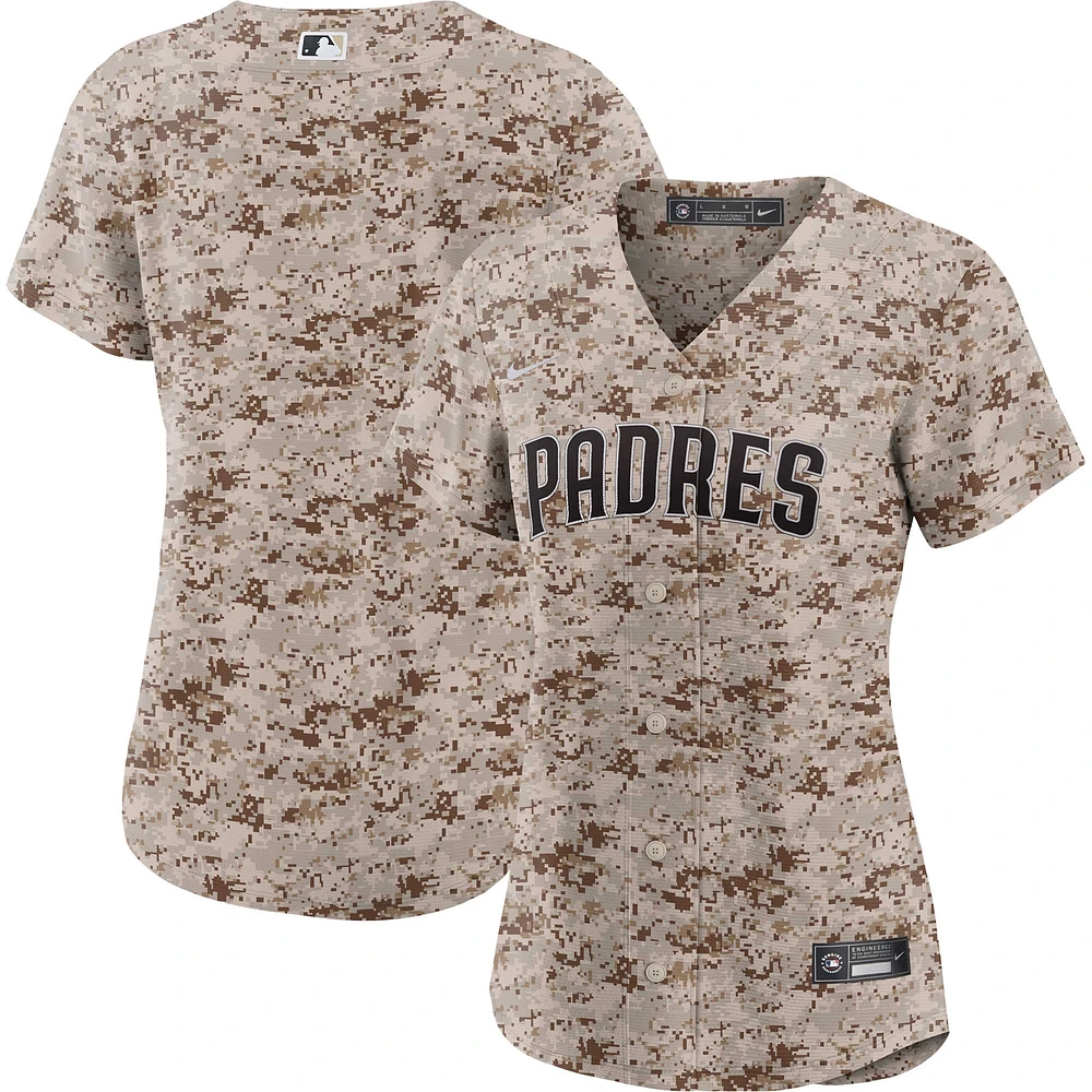 Women's Nike Camo San Diego Padres USMC Alternate Replica Team Jersey