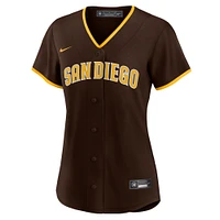 Women's Nike Fernando Tatís Jr. Brown San Diego Padres Road Replica Player Jersey