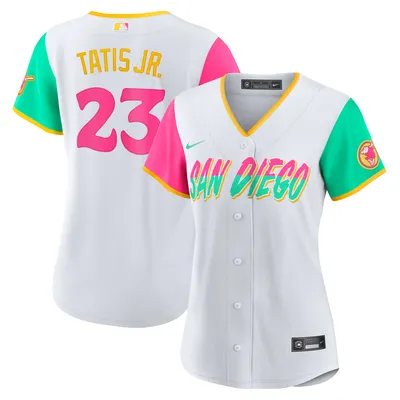 Nike Men's Fernando Tatis Jr. Black San Diego Padres Pitch Black Fashion  Replica Player Jersey