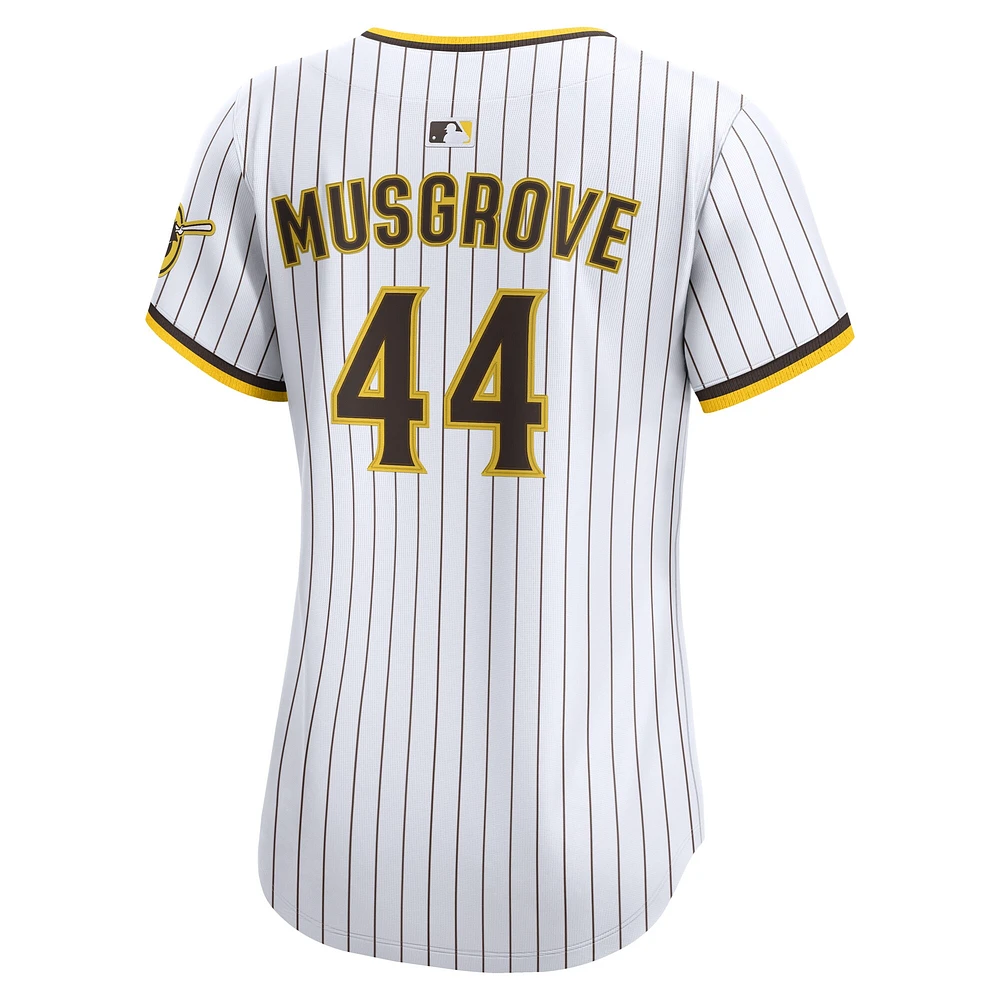Women's Nike Joe Musgrove White San Diego Padres Home Limited Jersey