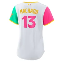Nike Women's Nike Manny Machado White San Diego Padres 2022 City