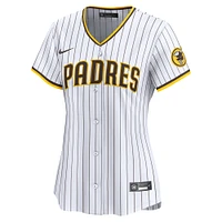 Maillot de joueur Nike Manny Machado blanc San Diego Padres Home Limited pour femme