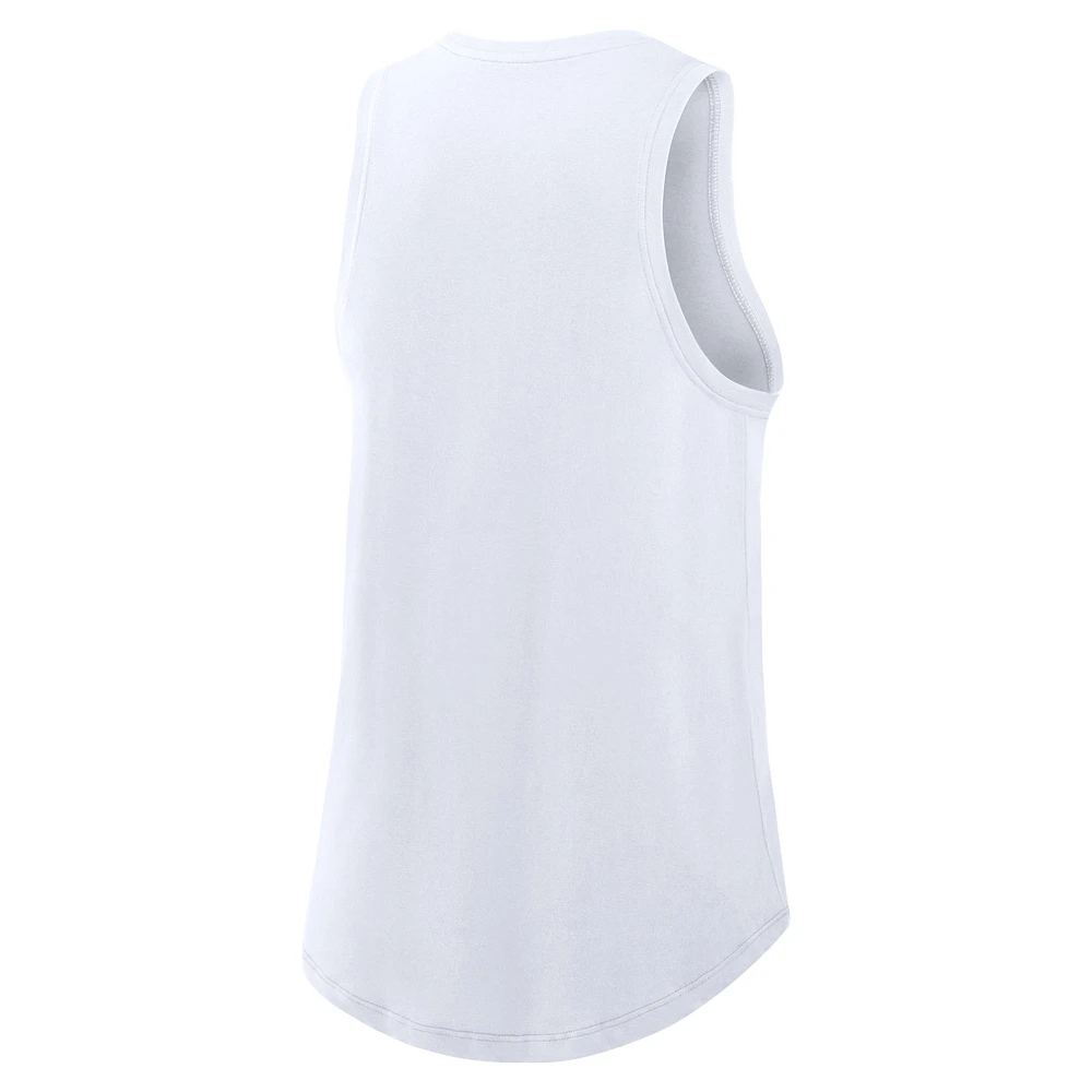 Women's Nike White San Diego Padres City Connect Tricode High Neck Performance Tank Top