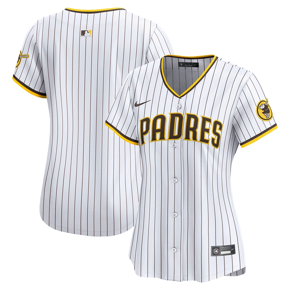 Maillot Nike blanc à domicile des San Diego Padres pour femme