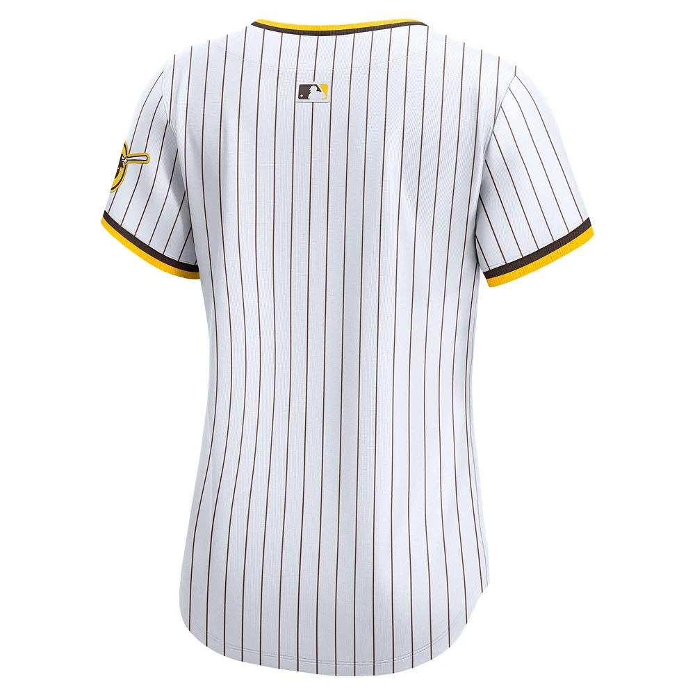 Maillot Nike blanc à domicile des San Diego Padres pour femme