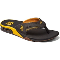 Women's REEF San Diego Padres Fanning Bottle Opener Sandals