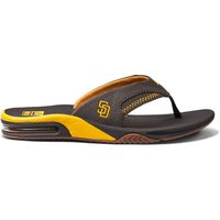 Women's REEF San Diego Padres Fanning Bottle Opener Sandals