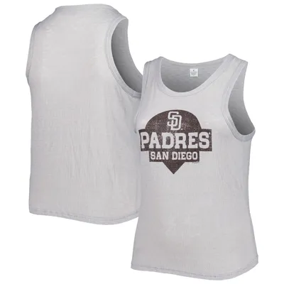 Lids San Francisco Giants Soft as a Grape Women's Plus V-Neck Jersey T-Shirt  - Gray