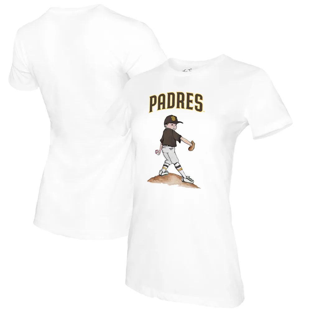 Lids San Diego Padres Tiny Turnip Women's Clemente T-Shirt - White