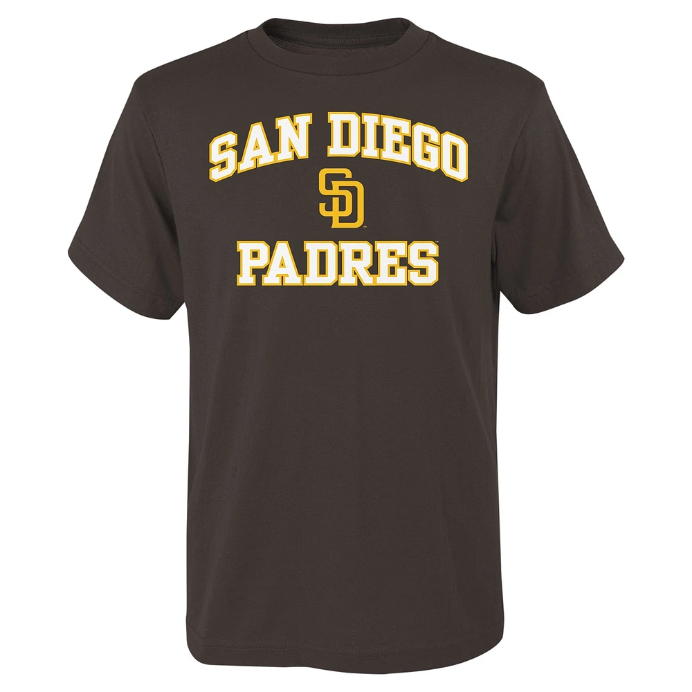 T-shirt marron Heart & Soul des Padres de San Diego pour jeunes