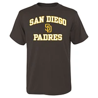 T-shirt marron Heart & Soul des Padres de San Diego pour jeunes