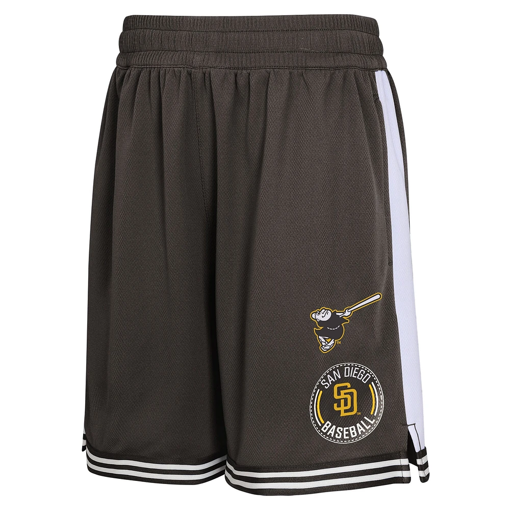 Youth  Brown San Diego Padres Infielder Shorts