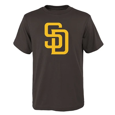 T-shirt brun San Diego Padres Logo Primary Team pour jeune