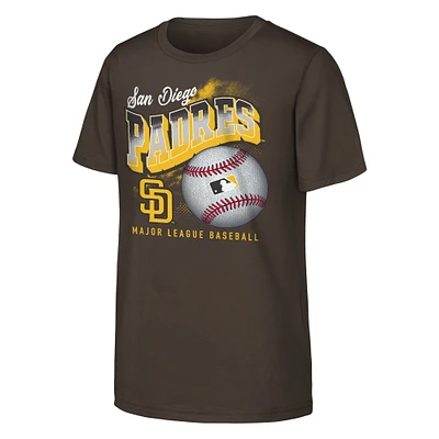 T-shirt marron pour jeunes des Padres de San Diego Outta Here