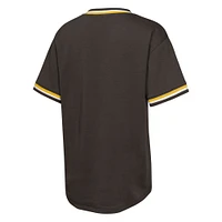 Youth Brown San Diego Padres Relief Pitcher V-Neck T-Shirt