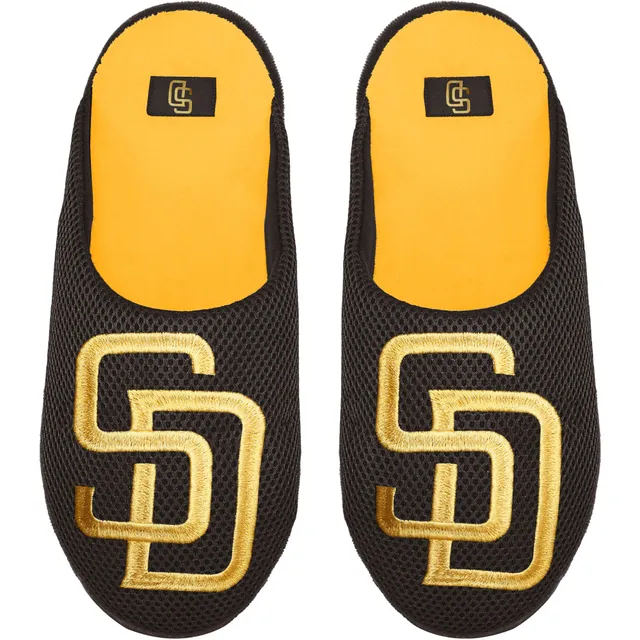 Youth Green Bay Packers FOCO Big Logo Color Edge Slippers