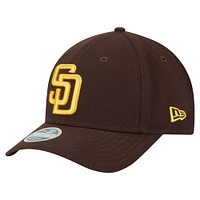 Youth New Era  Brown San Diego Padres  Player Replica 9FORTY Adjustable Hat
