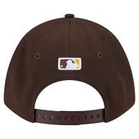 Youth New Era  Brown San Diego Padres  Player Replica 9FORTY Adjustable Hat