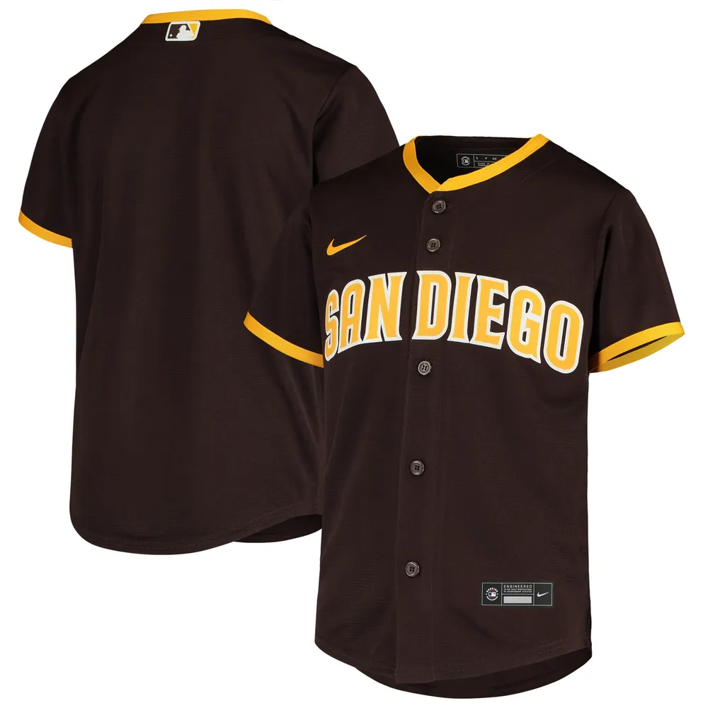 Men's Nike White/Brown San Diego Padres Home 2020 Replica Team Jersey