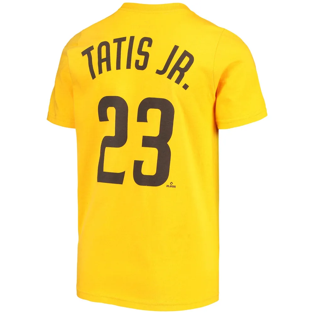 Infant Nike Fernando Tatis Jr. Brown San Diego Padres Name & Number T-Shirt