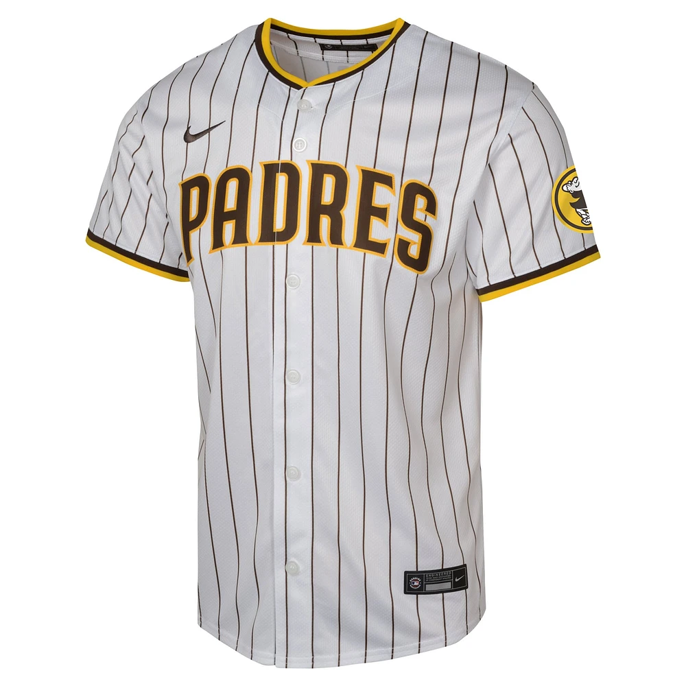 Youth Nike Manny Machado White San Diego Padres Home Limited Player Jersey