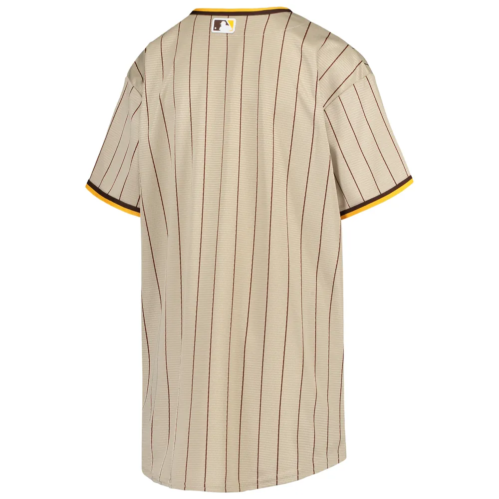 Youth Nike Sand/Brown San Diego Padres Alternate Replica Team Jersey