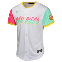 Maillot Nike blanc San Diego Padres City Connect Limited pour jeunes