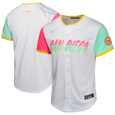 Maillot Nike blanc San Diego Padres City Connect Limited pour jeunes