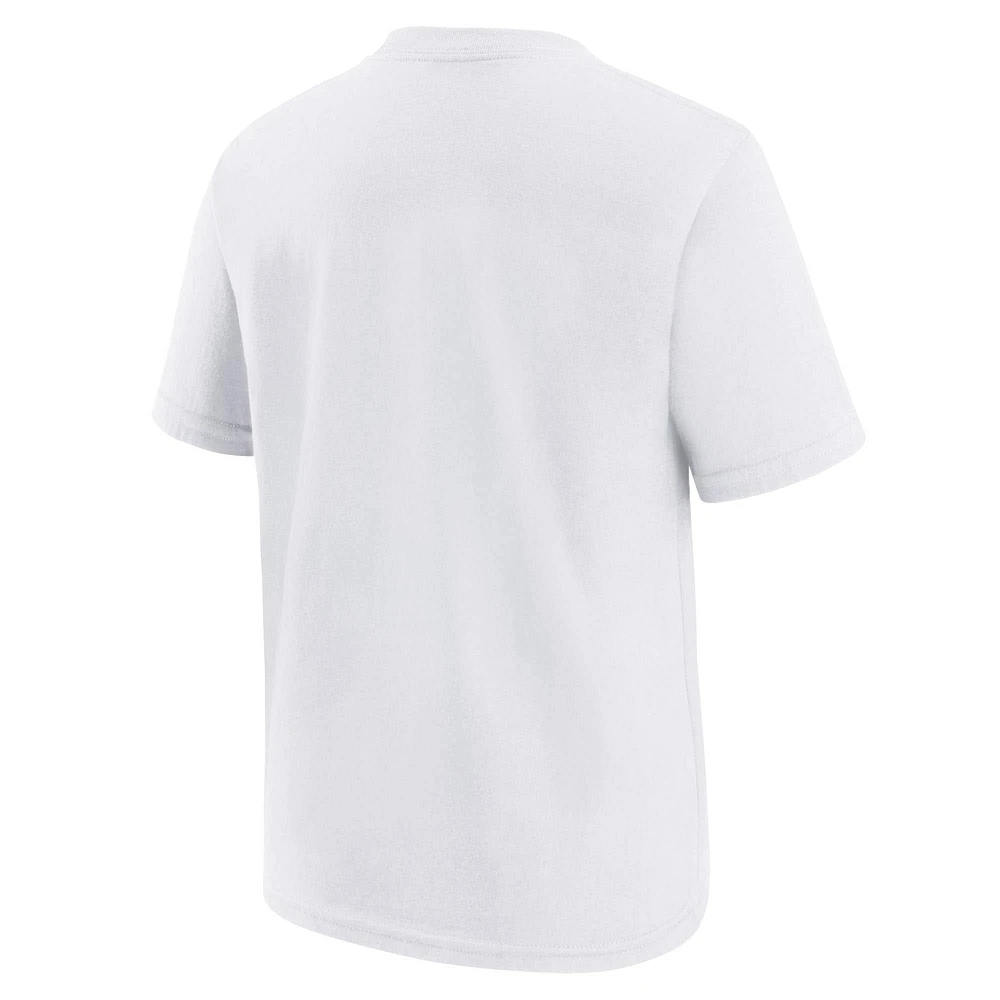 Youth Nike  White San Diego Padres City Connect Wordmark T-Shirt