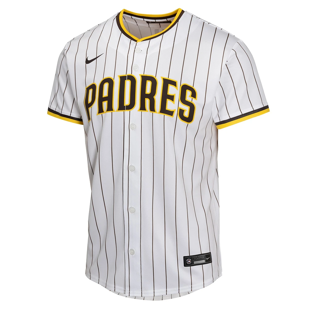 Youth Nike  White San Diego Padres Home Game Jersey