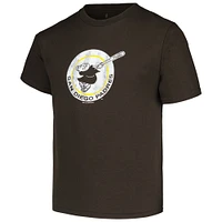 Youth Soft as a Grape Brown San Diego Padres Cooperstown Collection T-Shirt