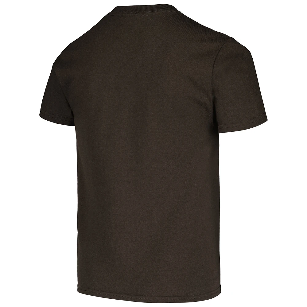 Youth Soft as a Grape Brown San Diego Padres Cooperstown Collection T-Shirt