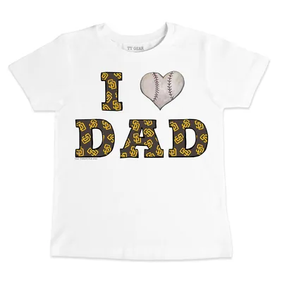 Lids San Diego Padres Tiny Turnip Youth I Love Dad 3/4-Sleeve