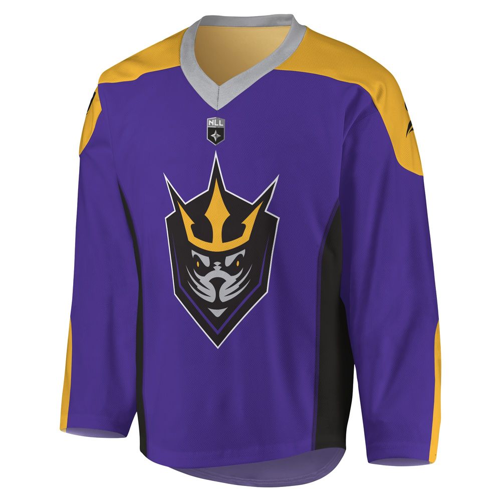 Men's Purple/Gold San Diego Seals Replica Jersey