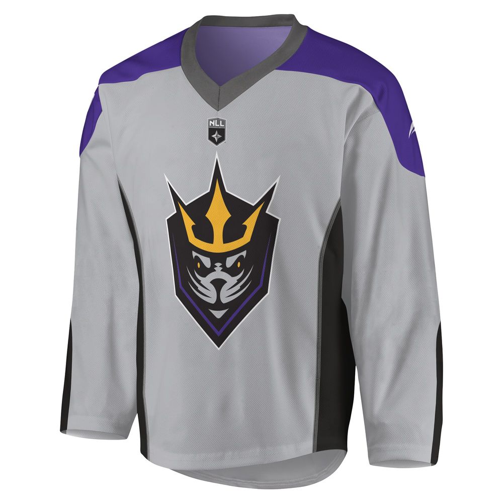 Youth Gray/Purple San Diego Seals Replica Jersey