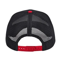 Casquette réglable pour hommes Colosseum Black San Diego State Aztecs Wyatt Primary Team Trucker