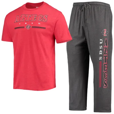 Women's Concepts Sport Red Louisville Cardinals Holiday Long Sleeve T-Shirt and Pants Sleep Set Size: Medium