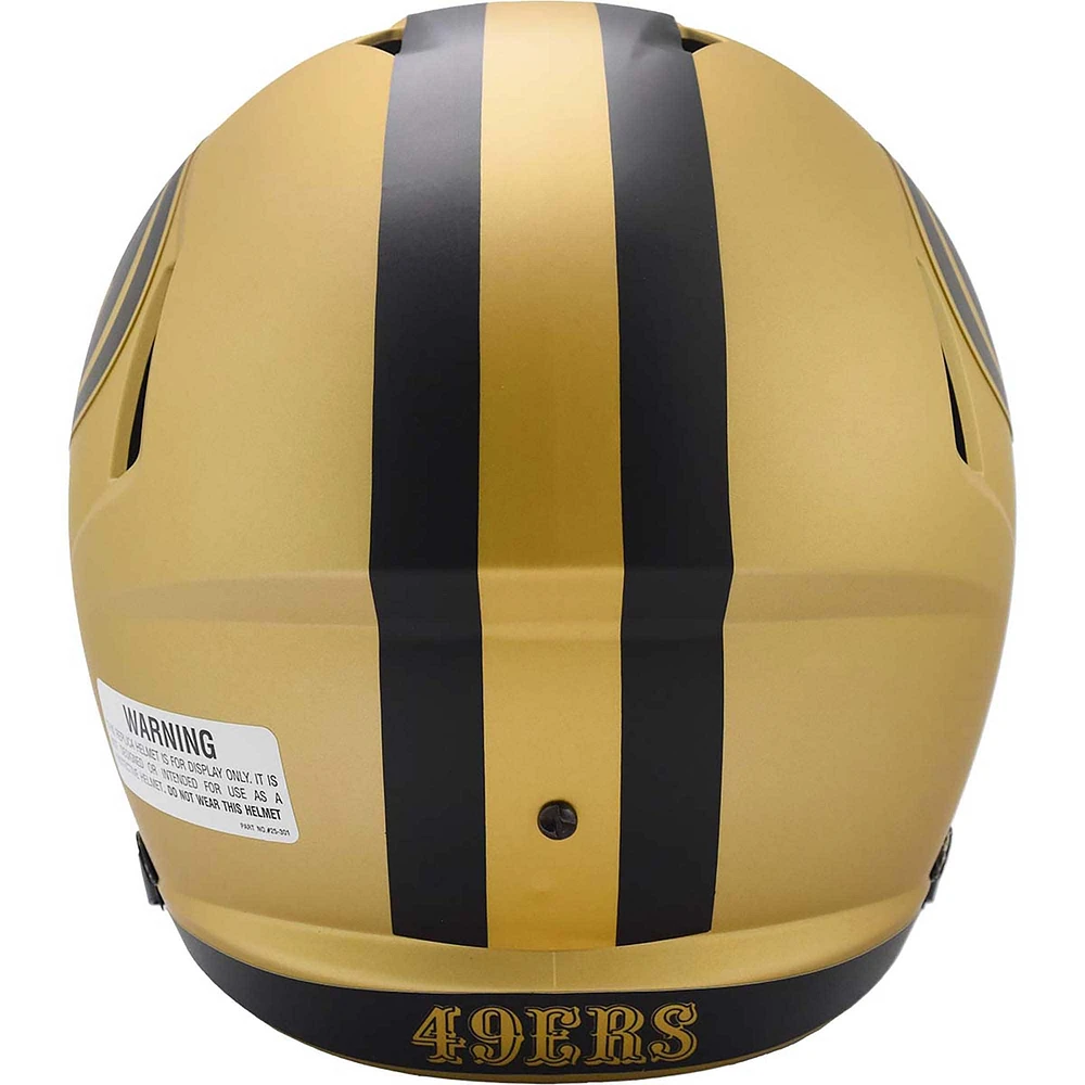  San Francisco 49ers Riddell Rave Speed Replica Helmet