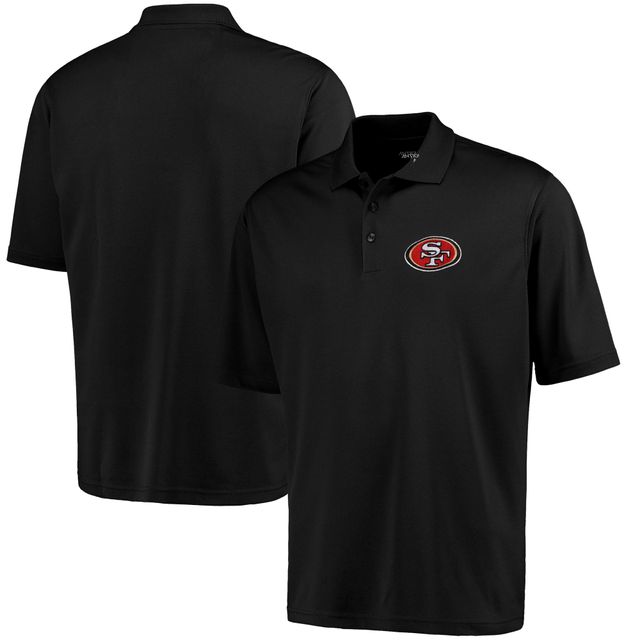 Polo piqué Xtra-Lite des 49ers de San Francisco d'Antigua - Noir