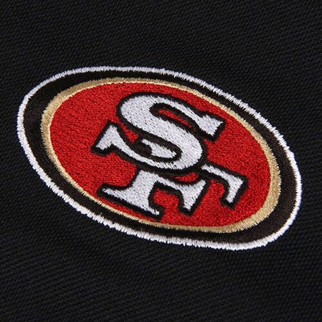 Polo piqué Xtra-Lite des 49ers de San Francisco d'Antigua - Noir