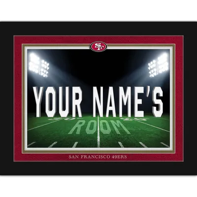 San Francisco Giants 12'' x 16'' Personalized Team Jersey Print