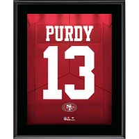 Brock Purdy San Francisco 49ers 10.5" x 13" Jersey Number Sublimated Player Plaque