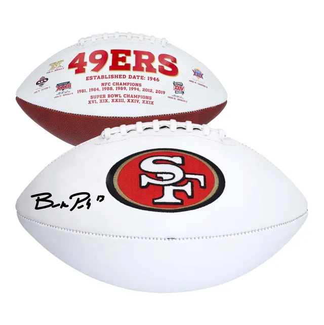 Lids Brock Purdy San Francisco 49ers Unsigned Fanatics Authentic Signals  for the First Down Photograph