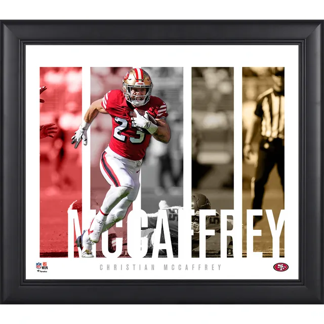 Christian McCaffrey San Francisco 49ers Framed 15 x 17 Player Panel  Collage