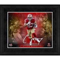 Christian McCaffrey San Francisco 49ers Framed 16" x 20" Stars of the Game Collage - Facsimile Signature