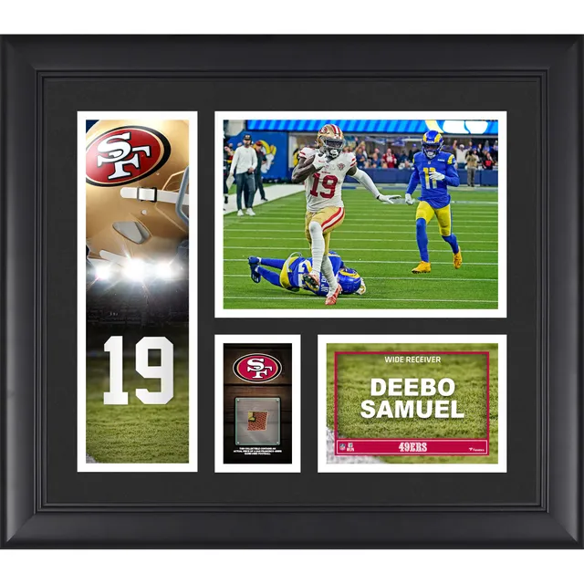 SAN FRANCISCO 49ERS 75th ANNIVERSARY YEAR 19”x13” PICTORIAL SCHEDULE POSTER