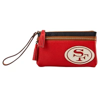 Pochette à double fermeture éclair Dooney & Bourke San Francisco 49ers