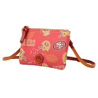 Dooney & Bourke San Francisco 49ers Top Zip Crossbody Purse