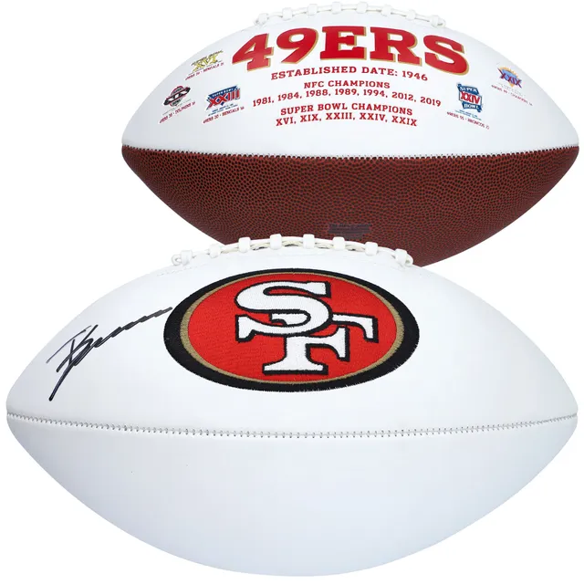 Shop Jimmy Garoppolo San Francisco 49ers Signed White Panel Football